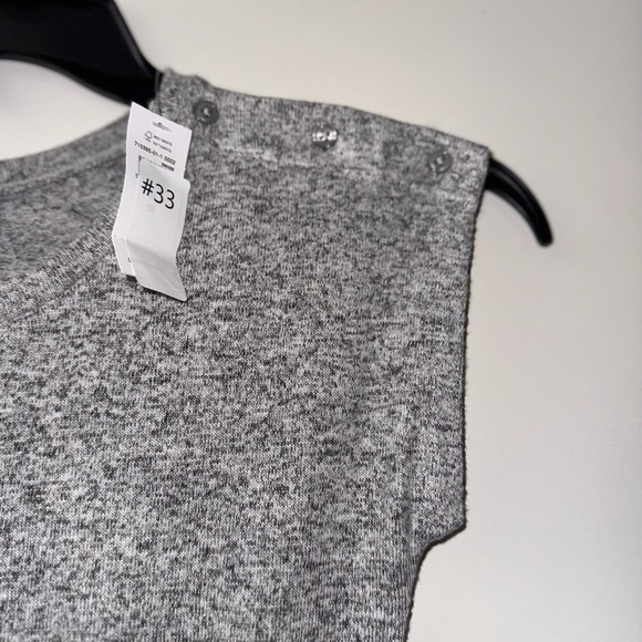 GAP Kids Heather Gray Knit Jumpsuit - Picture 2 of 4